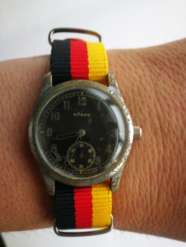 Ww2 buren watch german - dh,
