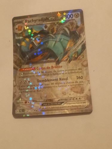 Pokemon card pachyradjah - card, ex