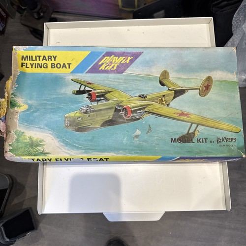 Military flying boat model - military,