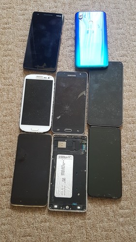Joblot broken phones - phones, faulty