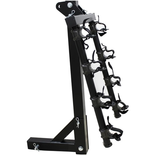 Secure bike hitch rack with - 4-bike,