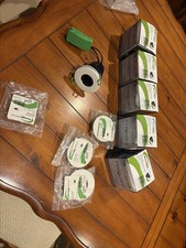 Avenger Fire Rated Fixed GU10 Downlights (x6) – 5 Boxed, 1 Loose + 4 White Bezel