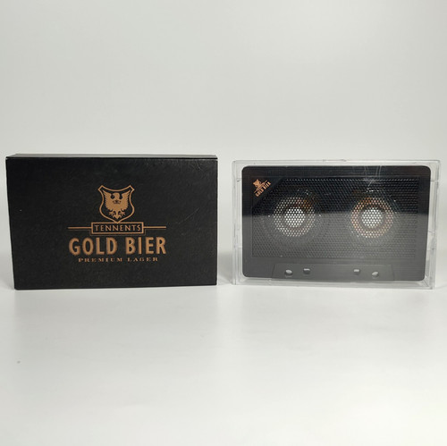 Tennents gold bier cassette - tennents,