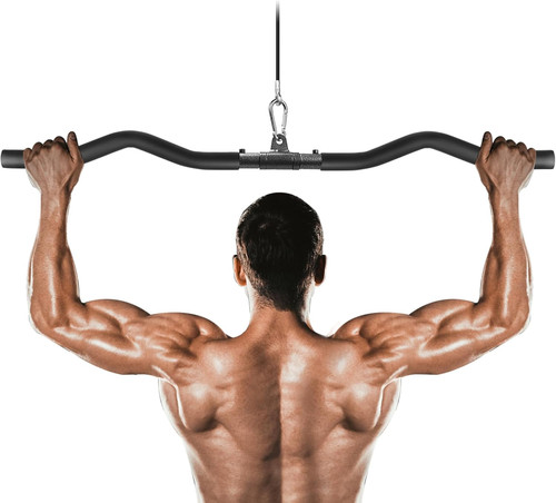 Fitness lat pulldown bar - pulldown, bar,