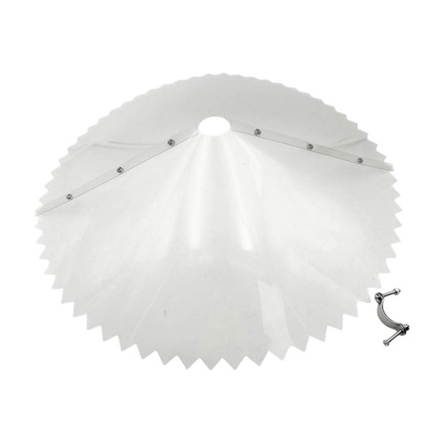 Squirrel baffle pole - squirrel,
