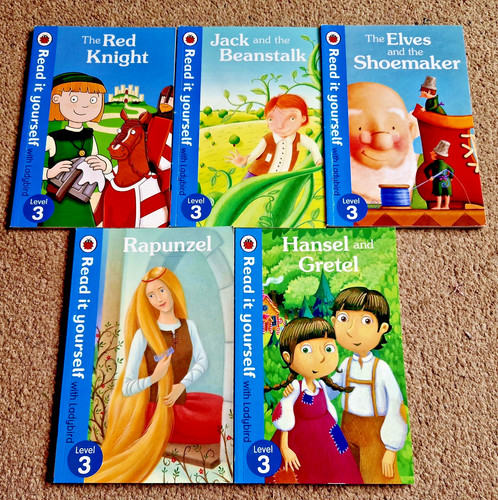 Read yourself with ladybird - read,