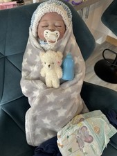 Reborn Baby Boy Anatomically Correct Vinyl Silicone 20 Inches Magnet Dummy