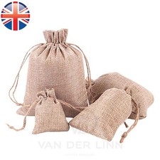 Van Der Linn Burlap Gift Bag