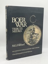 Boer War Tribute Medals the Definitive Work Hardcover M.G. Hibbard 1982