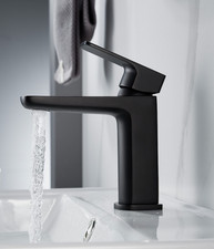Matt Black Basin Tap Bathroom