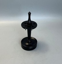 Antique Victorian Real Ebony Ladies Dressing Table Manicure Set Stand - No Tools