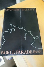 VERY SPECIAL SPANDAU BALLET  CONCERT PROGRAMME + EXTRAS