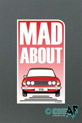 Mad about triumph - mad, stag