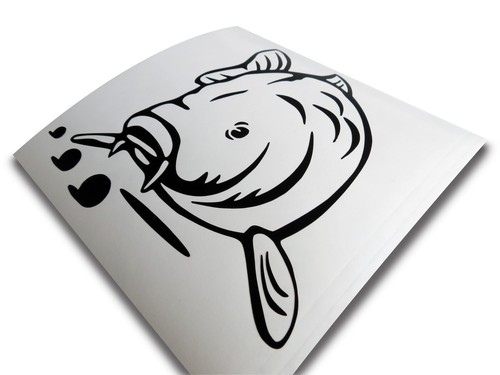 Fishing vinyl sticker - vinyl, 13cm