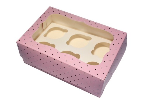 Windowed cake cupcake - x,