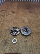 GENUINE STIHL MS390 039 CHAINSAW CLUTCH & CLUTCH DRUM WITH CLIPS 3/8" 1125/00