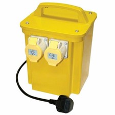 NEW! 3.3KVA Site Transformer 110V Twin Outlet 16 AMP KVA 3.3 24 mth warranty new