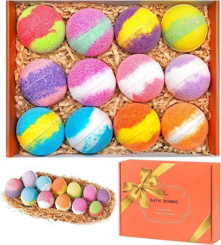 Organic bath bombs gift - bath, set