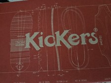 Kickers Kick T-Bar, Leather School Shoes Black - UK 6