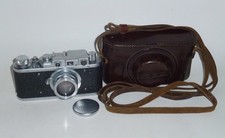 FED-С NKVD USSR Russian Rangefinder camera copy LEICA 35mm INDUSTAR-10 2/50mm
