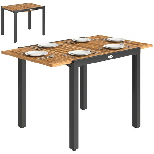 Outsunny patio dining table - outsunny,