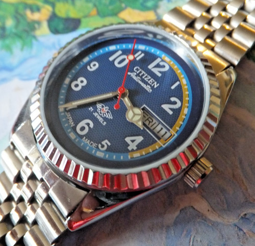 Citizen blue speedo dial 36mm - citizen,