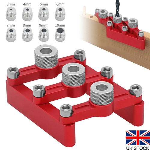 Self centering dowelling jig - self-centering,