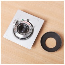 Linhof Schneider Kreuznach Angulon 65mm f6.8 Lens Technika 6x9cm Synchro