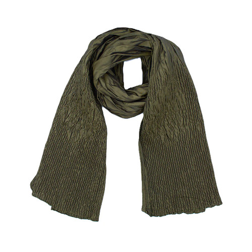 Lightweight crinkle scarf - crinkle,