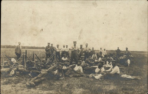 Wwi rppc german soldiers - rppc,