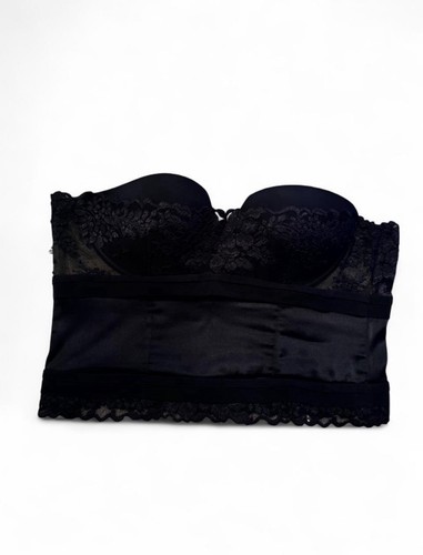 Perla black silk lace - la, &