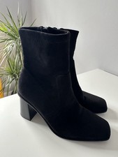 Primark Suede Effect Zip Up Boots