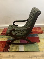 Vintage Green Leather