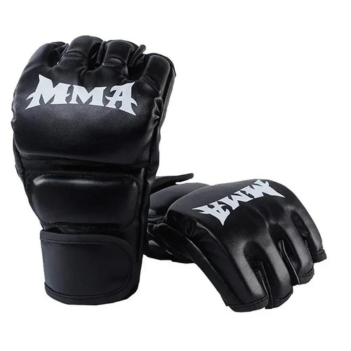 Kids mma gloves half finger - mma,