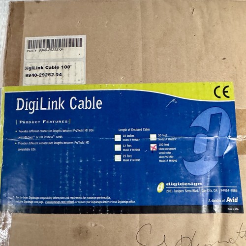 Avid digidesign 100ft digilink - avid,