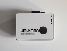 Sony Walkman WM-B10 Cassette Player white fully working 