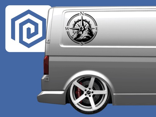 Roundel compass vinyl - roundel, decals