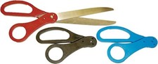 Jumbo Scissors Ribbon Cutting