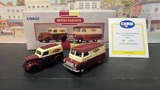 97749 Corgi THE BRITISH RAIL SET  L/Edition Ford Popular Van & Bedford CA Van