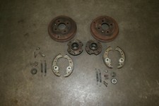 Fiat Seicento rear brake drums shoes hubs wheel bearings NON ABS