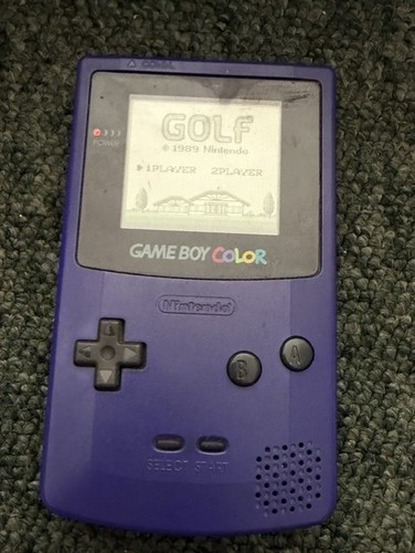 Nintendo gameboy color purple - gameboy,