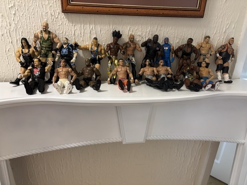 Wrestling figures total - 19,
