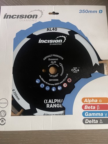 Incision diamond al40 - al40, 350mm