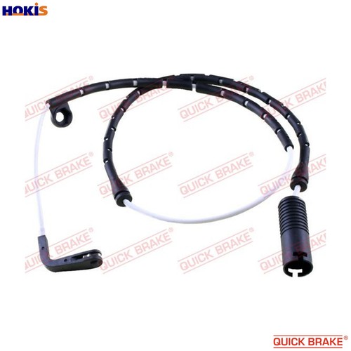 Warning contact brake pad wear - brake,