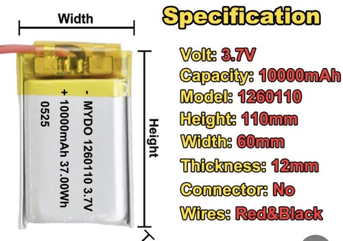 Lithium polymer battery - lithium,