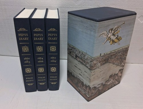 Pepys diary volume set folio - diary,