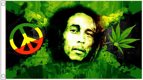 Rastafarian bob marley peace - rastafarian, &