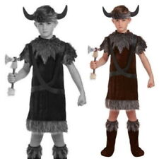 VIKING BOY FANCY DRESS COSTUME CHILDRENS WORLD BOOK DAY TO FIT AGE 7-9 YEARS