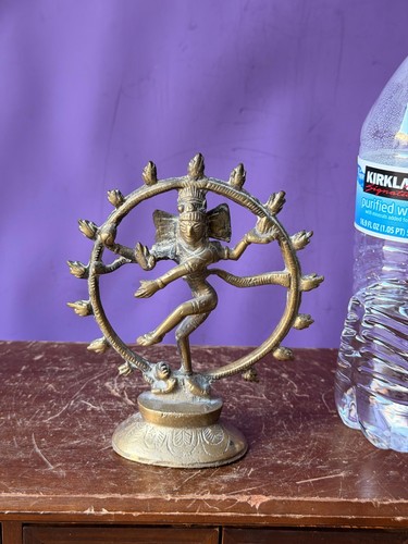 Antique indian brass shiva - indian,