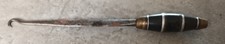 VINTAGE BUTTON HOOK LAMINATED HANDLE